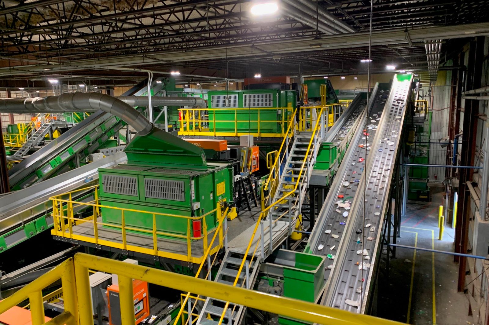 Opened or upgraded nine recycling facilities